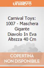 Carnival Toys: 1007 - Maschera Gigante Diavolo In Eva Altezza 40 Cm gioco