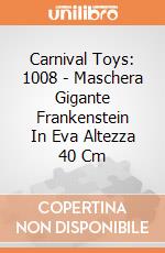Carnival Toys: 1008 - Maschera Gigante Frankenstein In Eva Altezza 40 Cm gioco