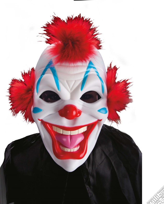 Carnival Toys: 1173 - Maschera Clown In Plastica Rigida gioco