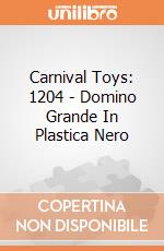 Carnival Toys: 1204 - Domino Grande In Plastica Nero giochi