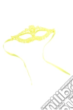 Carnival Toys: 1757: Maschera Giallo Fluo In Tessuto Macrame' giochi