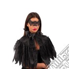 Maschera Pipistrello In Tessuto Macrame' Con Strass Su Cartoncino gioco di Carnival Toys