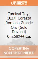 Carnival Toys 1837: Corazza Romana Grande Oro (Solo Davanti) Cm.58X44 Ca. gioco