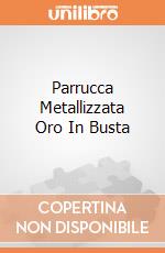 Parrucca Metallizzata Oro In Busta giochi
