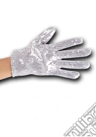Carnival Toys 3257: Guanti Bianchi C/Paillettes Argento L.Cm.24 Ca. gioco