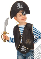 Carnival Toys 3352: Set Piratà Bimbo (Cappello, Benda,Gilet, Orecchino,Spada E Cintura) gioco