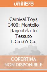 Carnival Toys 3400: Mantello Ragnatela In Tessuto L.Cm.65 Ca. gioco