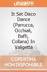 It Set Disco Dance (Parrucca, Occhiali, Baffi, Collana) In Valigetta giochi
