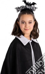 Carnival Toys: Cerchietto Halloween Bianco Con Pipistrello E Marabout Su Cartoncino giochi