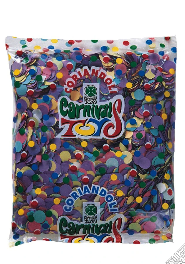 Carnival Toys 4513: Coriandolone Multicolor Gr. 500 Ca. Diam. Cm.2 Ca. gioco