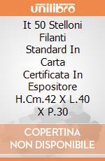 It 50 Stelloni Filanti Standard In Carta Certificata In Espositore H.Cm.42 X L.40 X P.30 gioco
