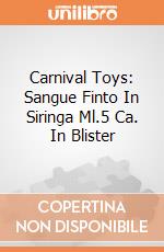 Carnival Toys: Sangue Finto In Siringa Ml.5 Ca. In Blister giochi