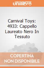 Carnival Toys: 4933: Cappello Laureato Nero In Tessuto gioco