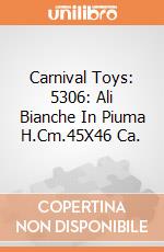 Carnival Toys: 5306: Ali Bianche In Piuma H.Cm.45X46 Ca. gioco