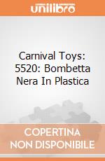 Carnival Toys: 5520: Bombetta Nera In Plastica gioco