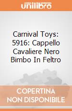 Carnival Toys: 5916: Cappello Cavaliere Nero Bimbo In Feltro giochi