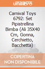 Carnival Toys 6792: Set Pipistrellina Bimba (Ali 35X40 Cm, Gonna, Cerchietto, Bacchetta) gioco