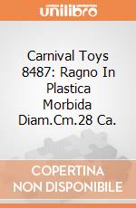 Carnival Toys 8487: Ragno In Plastica Morbida Diam.Cm.28 Ca. gioco