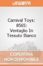 Carnival Toys: 8565: Ventaglio In Tessuto Bianco gioco