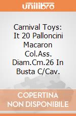 Carnival Toys: It 20 Palloncini Macaron Col.Ass. Diam.Cm.26 In Busta C/Cav. giochi