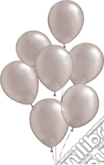 Carnival Toys: It 20 Palloncini Metallizzati Argento Diam.Cm.26 In Busta C/Cav. giochi