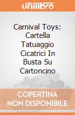Carnival Toys: Cartella Tatuaggio Cicatrici In Busta Su Cartoncino gioco di Carnival Toys