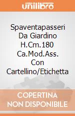 Spaventapasseri Da Giardino H.Cm.180 Ca.Mod.Ass. Con Cartellino/Etichetta giochi