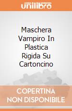 Maschera Vampiro In Plastica Rigida Su Cartoncino giochi