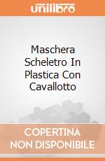 Maschera Scheletro In Plastica Con Cavallotto giochi