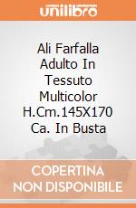 Ali Farfalla Adulto In Tessuto Multicolor H.Cm.145X170 Ca. In Busta giochi