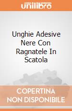 Unghie Adesive Nere Con Ragnatele In Scatola giochi