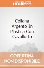 Collana Argento In Plastica Con Cavallotto giochi