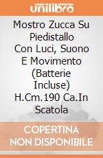 Mostro Zucca Su Piedistallo Con Luci, Suono E Movimento (Batterie Incluse) H.Cm.190 Ca.In Scatola giochi