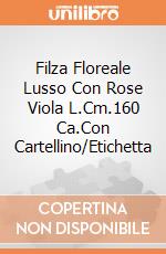 Filza Floreale Lusso Con Rose Viola L.Cm.160 Ca.Con Cartellino/Etichetta giochi