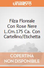 Filza Floreale Con Rose Nere L.Cm.175 Ca. Con Cartellino/Etichetta giochi