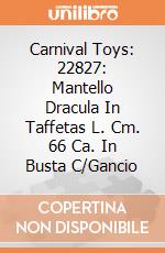 Carnival Toys: 22827: Mantello Dracula In Taffetas L. Cm. 66 Ca. In Busta C/Gancio gioco