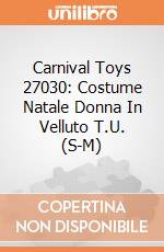 Carnival Toys 27030: Costume Natale Donna In Velluto T.U. (S-M) gioco