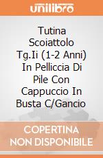 Tutina Scoiattolo Tg.Ii (1-2 Anni) In Pelliccia Di Pile Con Cappuccio In Busta C/Gancio giochi