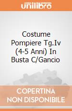 Costume Pompiere Tg.Iv (4-5 Anni) In Busta C/Gancio giochi