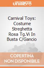 Carnival Toys: Costume Streghetta Rosa Tg.Vi In Busta C/Gancio gioco