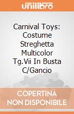Carnival Toys: Costume Streghetta Multicolor Tg.Vii In Busta C/Gancio gioco