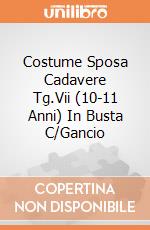 Costume Sposa Cadavere Tg.Vii (10-11 Anni) In Busta C/Gancio giochi