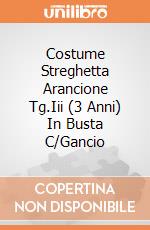 Costume Streghetta Arancione Tg.Iii (3 Anni) In Busta C/Gancio giochi