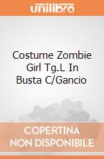 Costume Zombie Girl Tg.L In Busta C/Gancio giochi