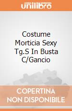 Costume Morticia Sexy Tg.S In Busta C/Gancio giochi