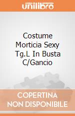 Costume Morticia Sexy Tg.L In Busta C/Gancio giochi
