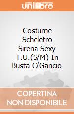 Costume Scheletro Sirena Sexy T.U.(S/M) In Busta C/Gancio giochi