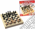 RSToys: Scacchi Dama E Tris In Legno 29 X 29 Cm giochi