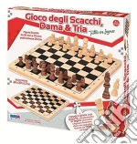 RS Toys: Gioco Degli Scacchi Dama Tria29 X 29 Cm giochi