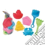 Rstoys: Set Spiaggia Pala Rastrello E 4 Formine giochi